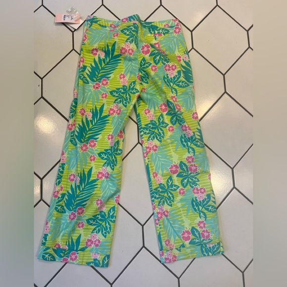 RARE Lilly Pulitzer NWT Amelia pants size 14. White label. - Picture 8 of 9